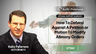 Defending Against a Petition to Modify Alimony Orders